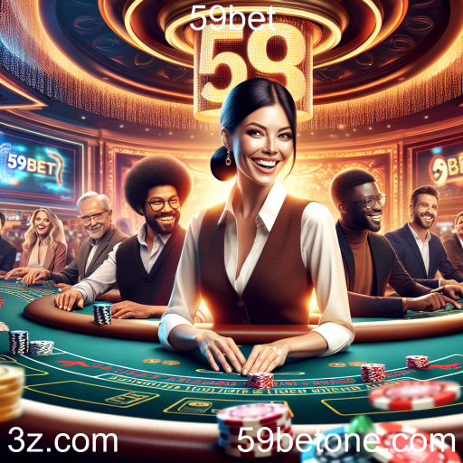 A Emoção do Casino Ao Vivo no 59bet
